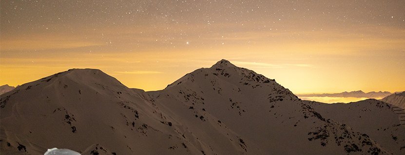 Tourennacht auf der 8er Alm Tourennacht auf der 8er Alm