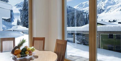 Chalet Apart Hochfügen Hotelzimmer Skiurlaub Winter Schnee     