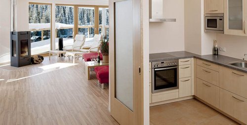 Chalet Apart Hochfügen Skiurlaub Küche Zimmerausstattung Hotel  