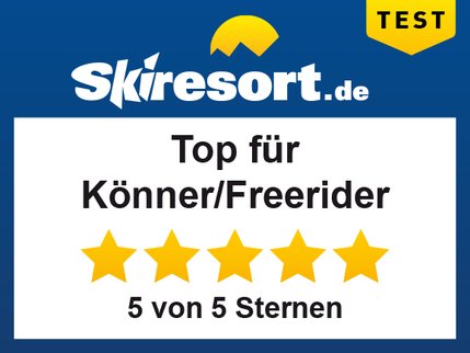 Hochfügen top für Freerider laut Skiresort.de