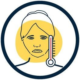 Hinweis auf Gesundheit zustand